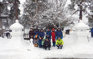 米沢雪灯籠まつりに参加しました 1